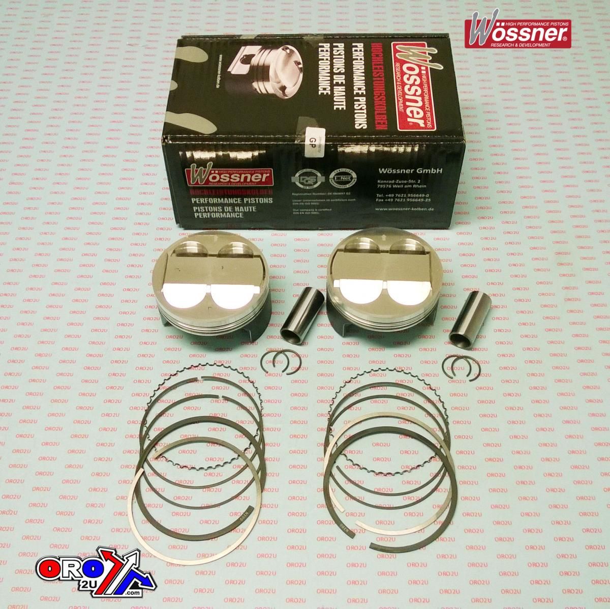 PISTON KIT ALL 1100RS 99 SET-2, WOSSNER K8543DA-2 BMW ROAD