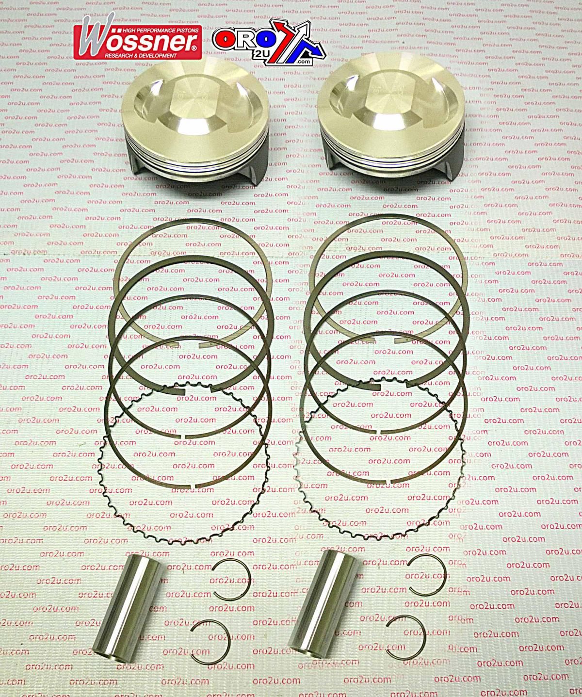 PISTON KIT ALL MONSTER 900 (2), WOSSNER K8545DA-2ROAD, SET/2 - Image 2