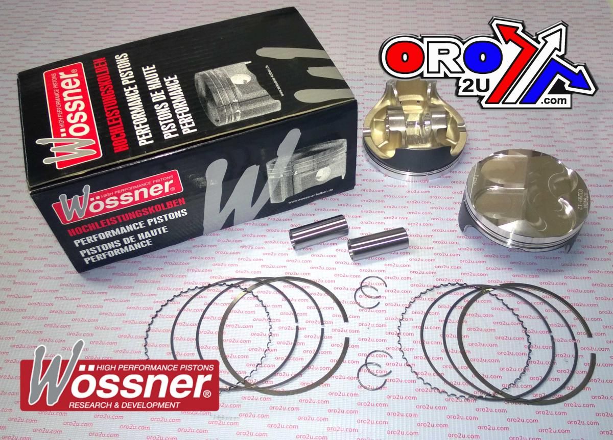 PISTON KIT ALL 999 DUCATI, WOSSNER K8764DA-2ROAD