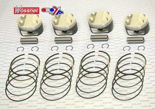 PISTON KIT 90-01 ZX11/1100 KAW, WOSSNER K8800D200-4 ROAD, KAWASAKI (SET OF 4)