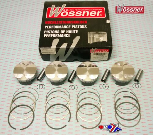 PISTON KIT 06-09 ZX14 KAW 87, WOSSNER K8785D300-4 ROAD, KAWASAKI