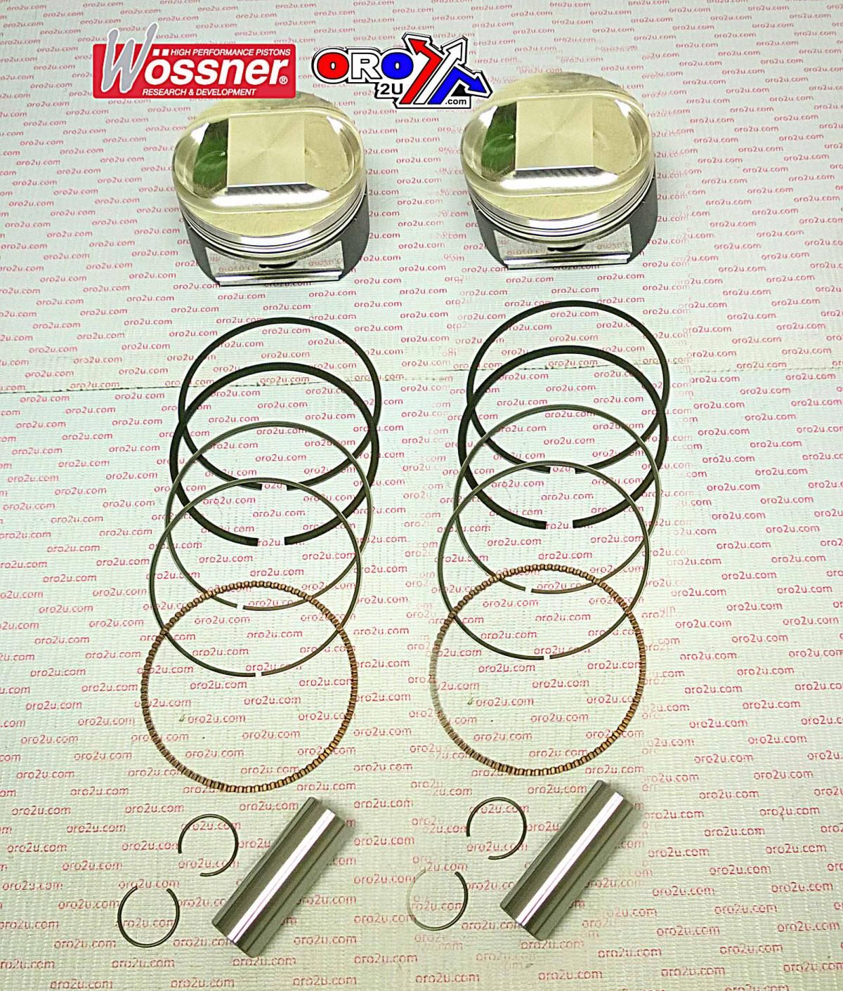 PISTON KIT HARLEY 3.501" SET/2, WOSSNER K8623DA-2 DAVIDSON - Image 2
