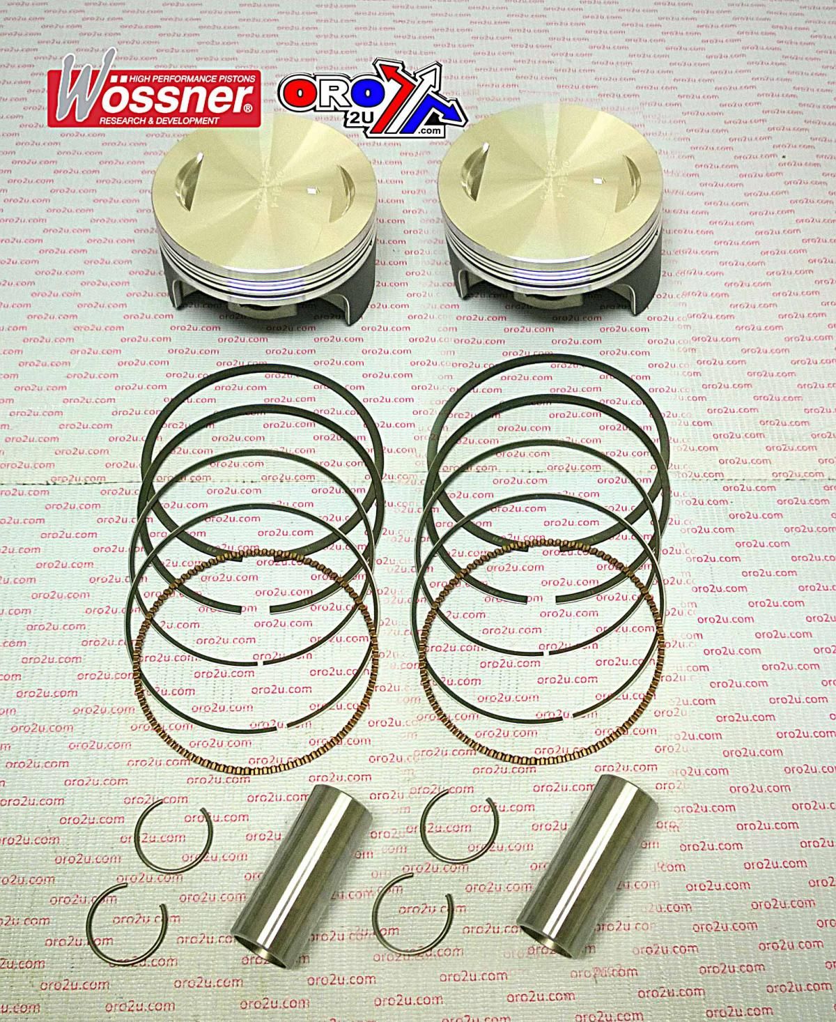 PISTON KIT HARLEY 3.817" SET/2, WOSSNER K8594D175-2 DAVIDSON