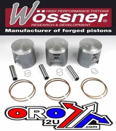 PISTON KIT/3 750 TRIPLE 71.50, WOSSNER K8248D050-3 1972-75