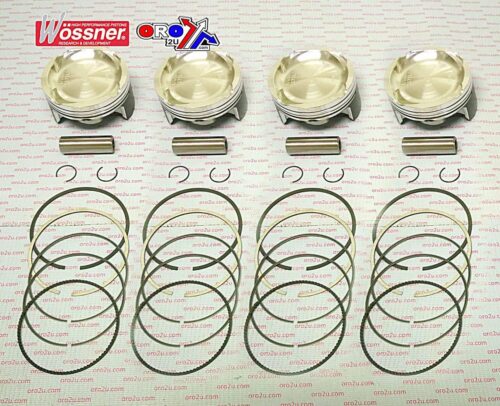 PISTON KIT/4 SUZ GSXR1000 TURB, WOSSNER K8747D160-4 75.00mm