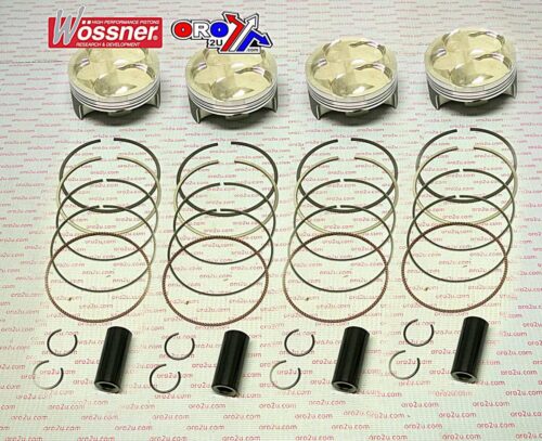 PISTON KIT/4 YAM YZF1000 77.00, WOSSNER K8752DA-4 COMP 13:1