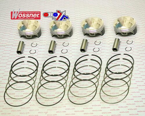 PISTON KIT SET/4 CBR1000RR, WOSSNER K8742DA-4 75.00mm