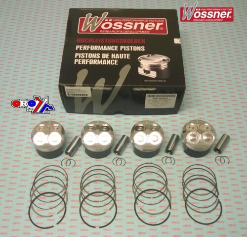 PISTON KIT SET/4 GSXR750 74.00, WOSSNER K8817D100-4 SUZUKI, OVERSIZE 1.00mm