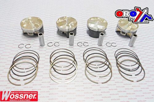 PISTON KIT SET/4 R1, FZR, RX1, WOSSNER K8840DA-4 YAMAHA