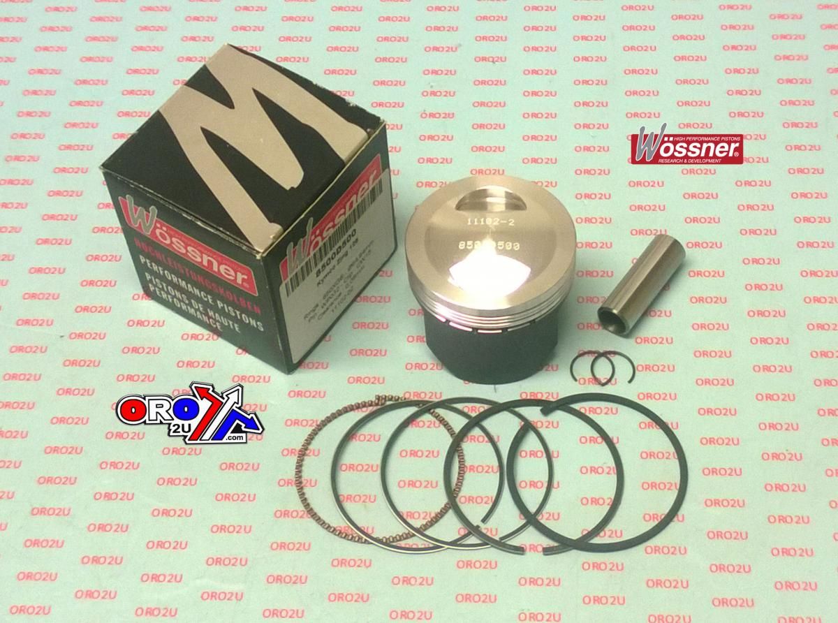 PISTON KIT KYMCO ZING 125 65, FORGED WOSSNER 8500D500