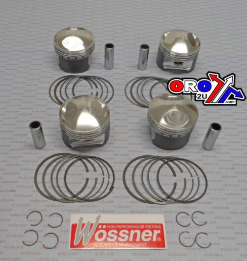 PISTON KIT-4 KZ1000J,R D72.00, WOSSNER K8796D250-4 KAWASAKI