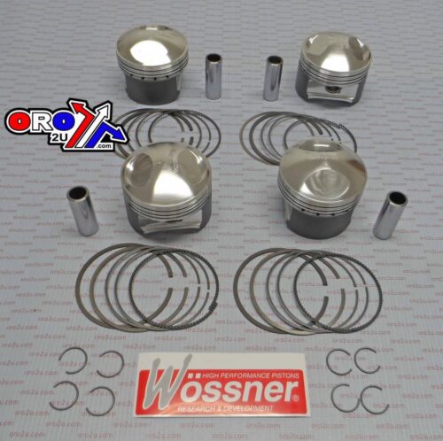 PISTON KIT-4 KZ1000J,R D73.00, WOSSNER K8796D350-4 KAWASAKI