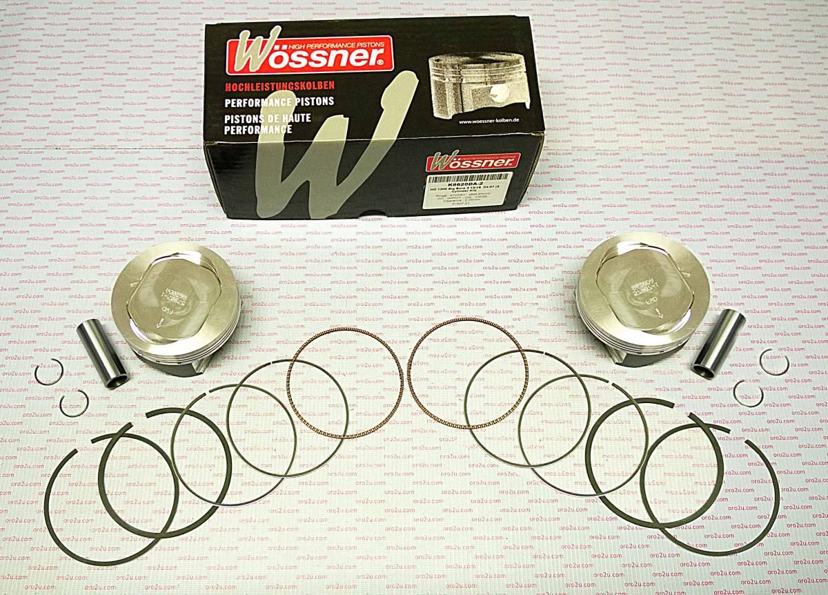 PISTON KIT HARLEY 3.816" SET/2, WOSSNER K8620DA-2 DAVIDSON, ROAD - Image 2