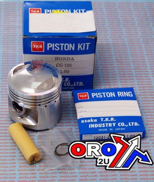 PISTON KIT XL125 56.50mm STD, TL125 13011-383-621 13101-383-010 13011-383-621