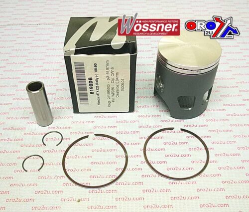 PISTON KIT 88-90 MTX125 56.00, WOSSNER 8190DA HONDA ROAD