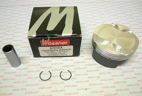 PISTON KIT 09 EX650 NINJA 84mm, WOSSNER 8721DA NO RINGS, USE OEM RINGS WITH THIS ITEM