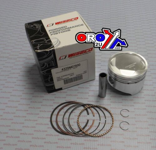 PISTON KIT 84-85 XR250 76.00, WISECO 4329M07600 HONDA XL250