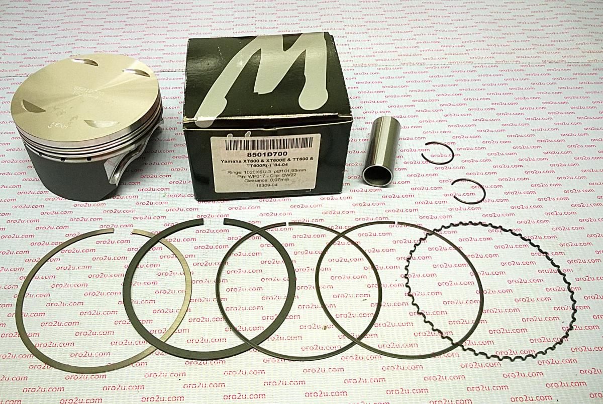 PISTON KIT 98-01 YFM600 95.02, FORGED WOSSNER 8501DC - Image 4