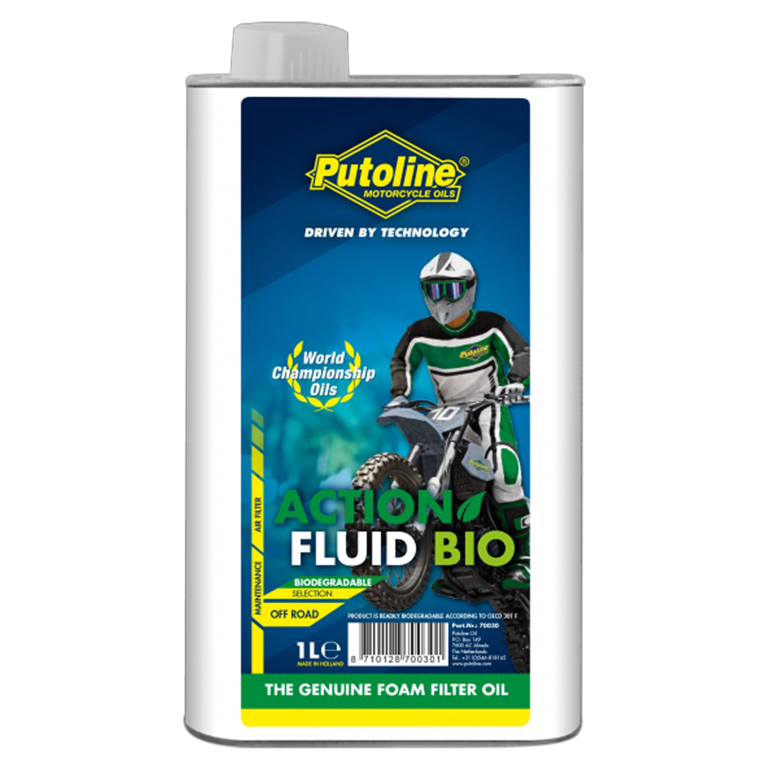 ACTION FLUID BIO 1 Ltr., PUTOLINE AFBIO-1, AFBIO-1