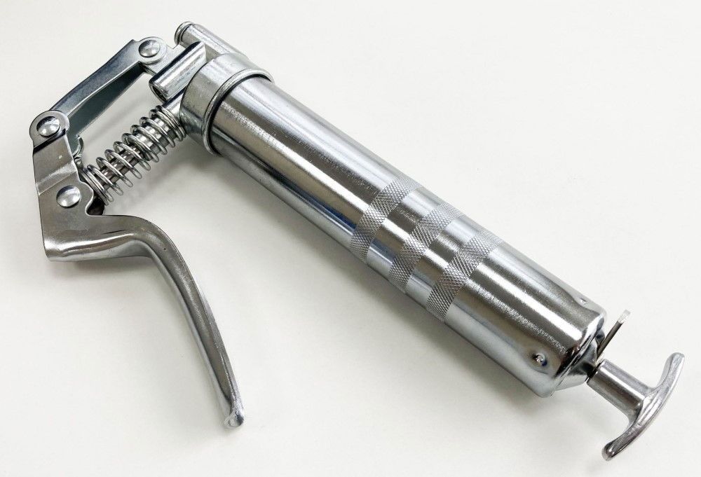 MINI GREASE GUN KIT 5pc PISTOL TYPE WITH FIXED AND FLEXIBLE NOZZLE - TOOLZONE KDPAU370 - Image 3