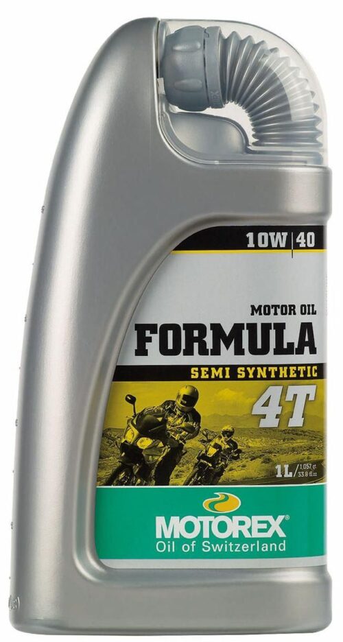 OIL MX FORMULA 4T 10/40W 1LT, MOTOREX 7300002, BOX = 10