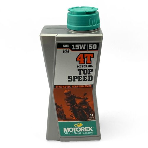 1LT TOP SPEED 4T 15/50W, MOTOREX 7300036 OIL, BOX = 10