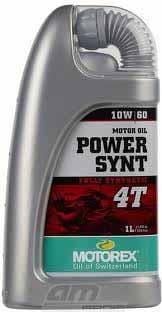 1LT POWER SYNT 4T 10/60W, MOTOREX 7300092 OIL, BOX = 10