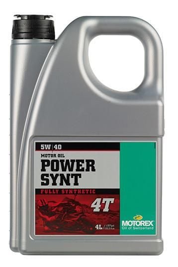 4LT POWER SYNT 4T 5/40W, MOTOREX 7300279, BOX = 4