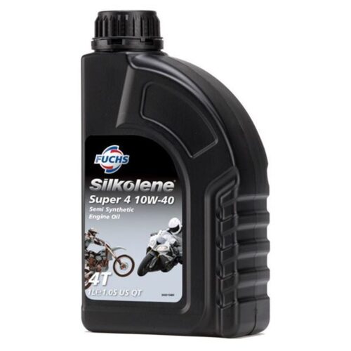 1LT SUPER-4 10/40wt SILKOLENE, SILKOLENE 602200235, BOX = 10
