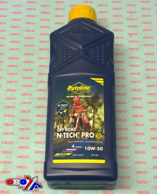 1LT OFF ROADN-TECH PRO R+ 10W-50, WAS CALLEDPUTOLINE OIL, NANO TEC 4+, BOX = 12 74030 N-TECHR+OFFR10/50-1