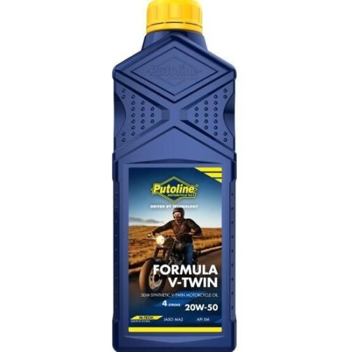 1LT GENUINE V TWIN 20/50w, PUTOLINE, GENV20/50-1, 1LT BOX = 6