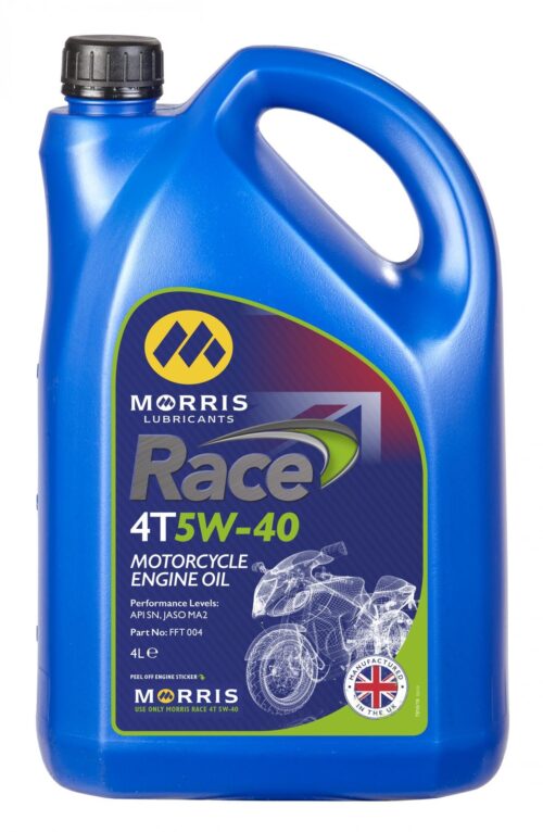 4LT RACE 4T 5W-40 MORRIS, MORRIS FFT004 5W-40, BOX = 4