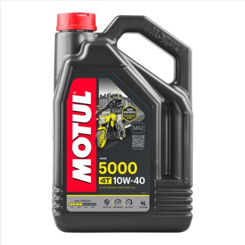 5000 10W40 4T 4 Litre UK, MOTUL 450036, BOX=4, Motorcycle, TECHNOSYNTHESE