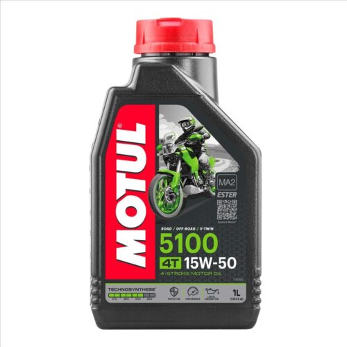 5100 15W50 4T 1 Litre, MOTUL 450033, BOX=12, Motorcycle, TECHNOSYNTHESE