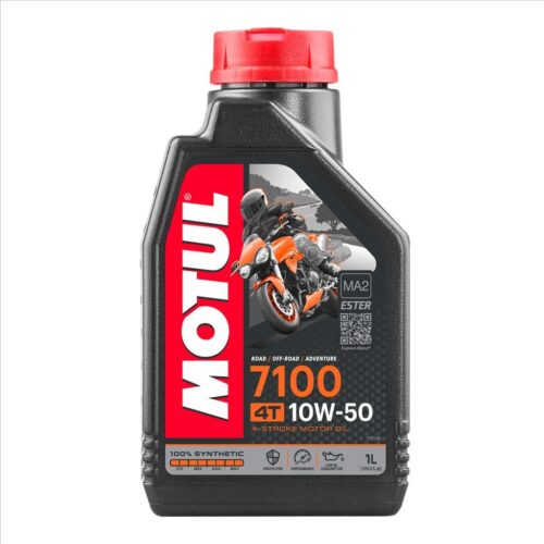 7100 10W50 4T 1 Litre, MOTUL 450018, BOX=12, Motorcycle, 100% SYNTHETIC