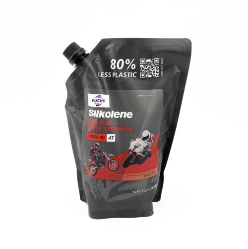 1LT BAG PRO-4 XP 10/40wt SILKOLENE, SILKOLENE 602090348, BOX = 10