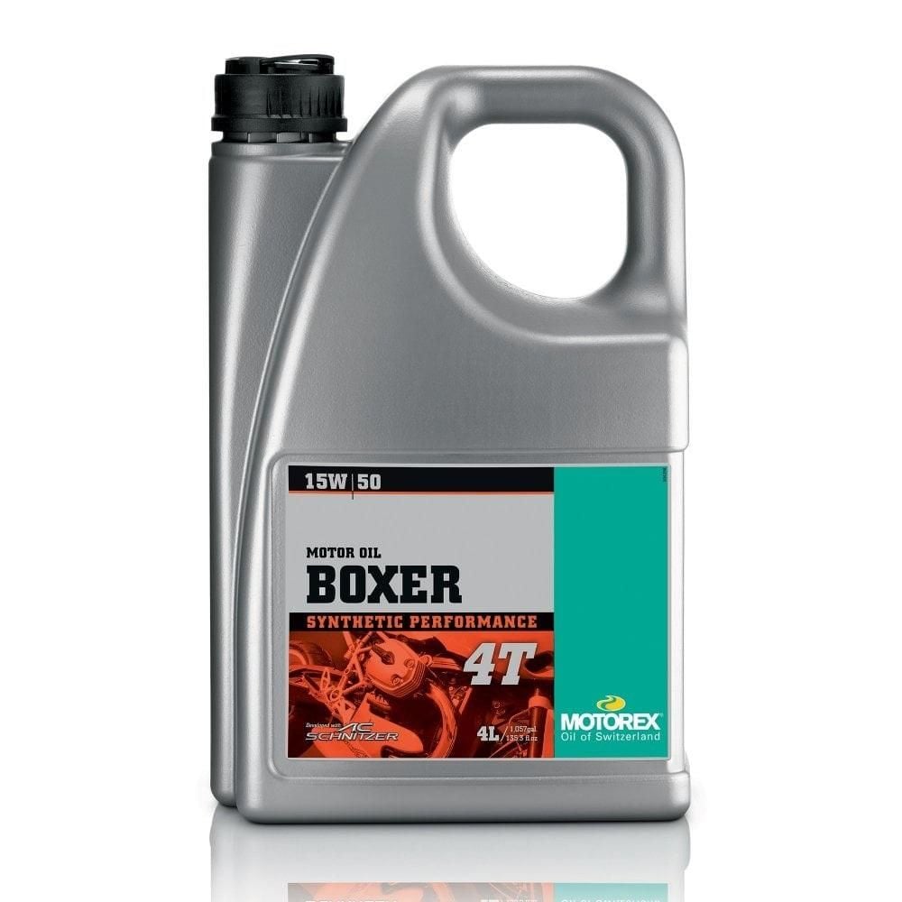 4LT BOXER 4T JASO 15W/50, MOTOREX 7301089, BOX = 4