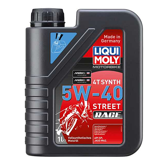 4T SYNTHETIC 5W-40 STREET RACE 1L LIQUI MOLY - 2592