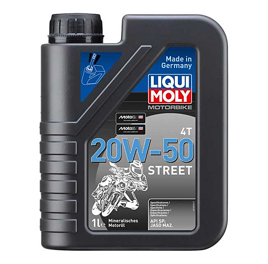 ENGINE OIL 4T 20W-50 STREET 4L LIQUI MOLY - 1696