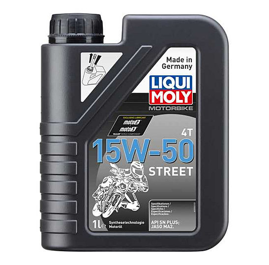 ENGINE OIL 4T 15W-50 STREET 4L LIQUI MOLY - 1689