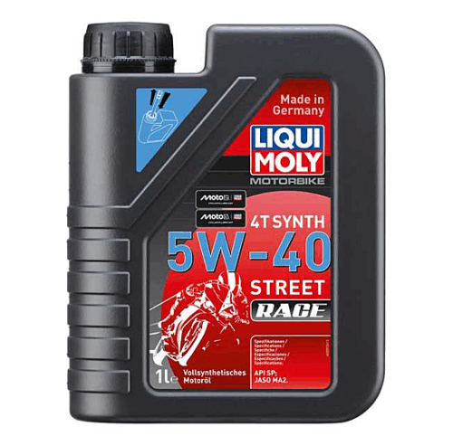ENGINE OIL 4T SYNTHETIC 5W-40 STREET RACE 4L LIQUI MOLY – 1685