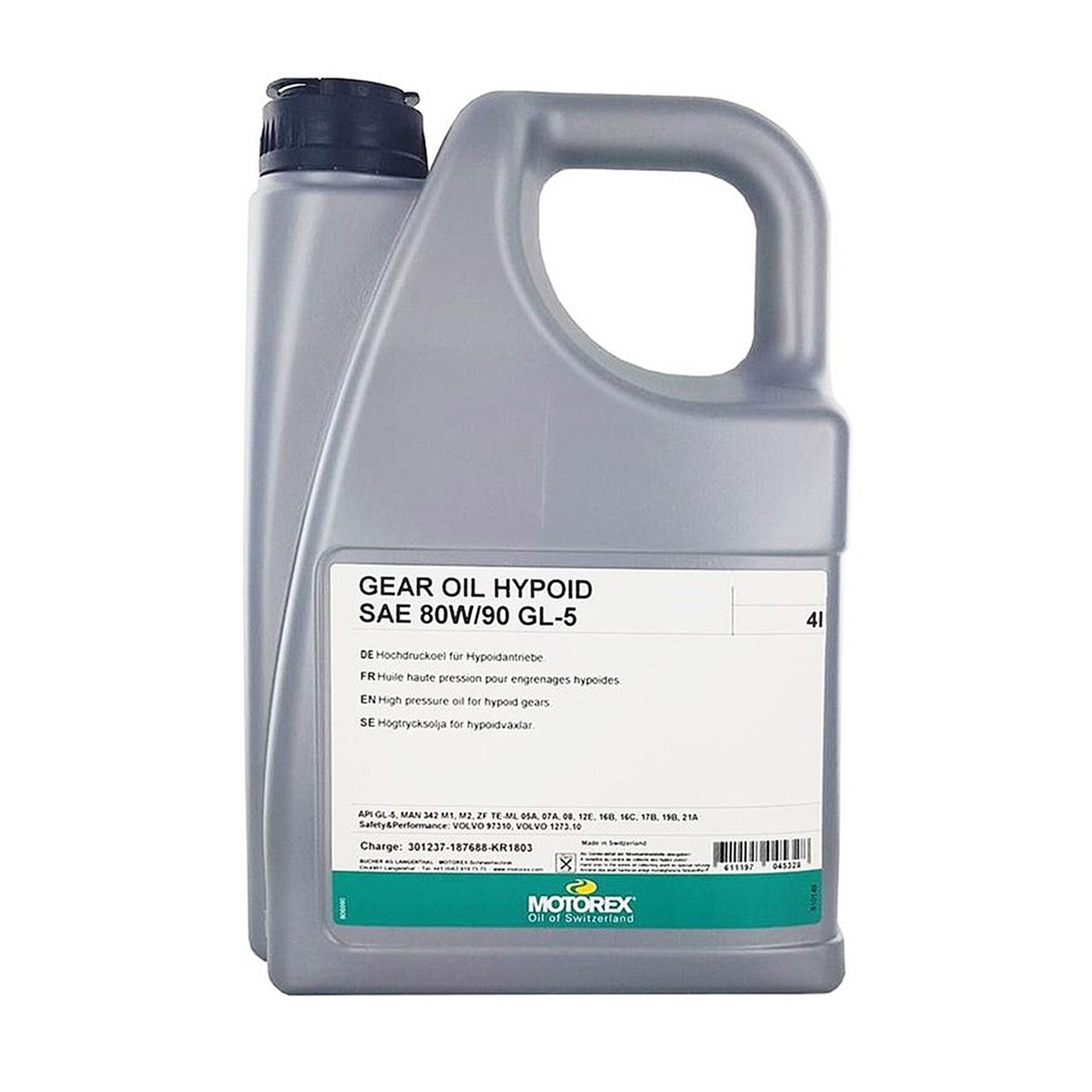 4L HYPOID GEAR, MOTOREX 7300203, BOX = 4