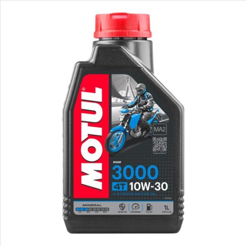3000 10W30 4T 1 Litre, MOTUL 450271, BOX=12, Motorcycle, MINERAL
