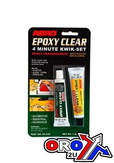 EPOXY CLEAR 4 MIN. 28.4gr ABRO EC-520