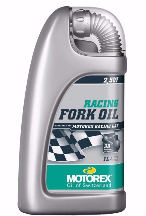 1LT FORK OIL 2.5WT, MOTOREX 7300332, BOX = 6