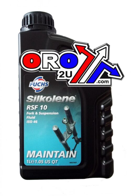 RSF FORK OIL 1LT, 10wt, SILKOLENE 602011848, BOX = 10