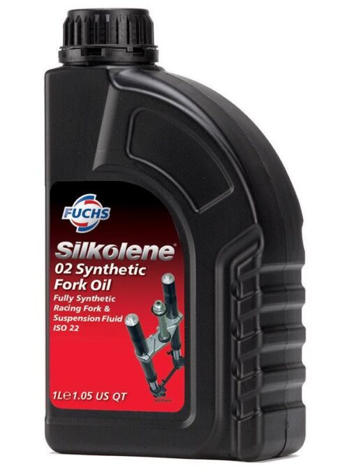 1LT 02 FULLY SYNTHFORK OIL, (SILKOLENE RACE 600757588,602009371, BOX = 10