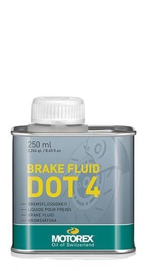 250ml DOT 4 BRAKE FLUID DOT4, MOTOREX 7300227, BOX = 12