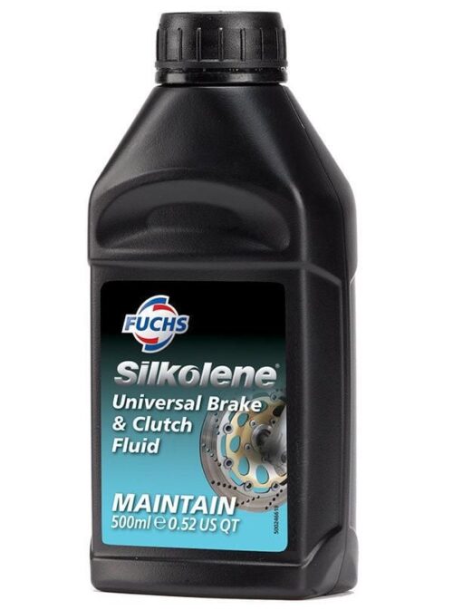 500ml BRAKE/CLUTCH FLUID, SILKOLENE 602019103, BOX = 12