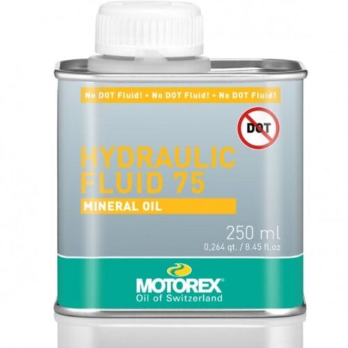 250ml HYDRAULIC FLUID 75 MOTOREX, Hydraulic Fluid, BOX = 12